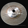 230mm marble granite cutting tools diamond disc blade with flange